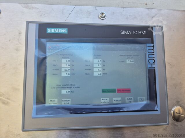 Mobile concrete mixing plant Fibo Intercon B 1200