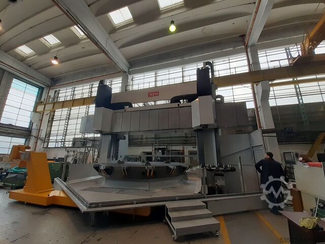 CNC VTL, 2 Köpfe, 2 Scheibenmagazine REM SCR 50 CNC 2S