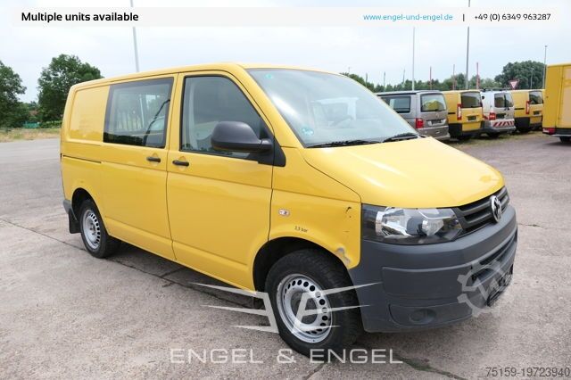 Panel van Volkswagen T5 Transporter 2.0 TDI PARKTRONIK EURO-5 2xSCHIEBETÜR CoC