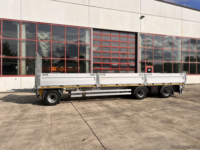 Open trailer Möslein T 3 Plato 9 m  3 Achs Jumbo- Plato- Anhänger 9 m, Mega