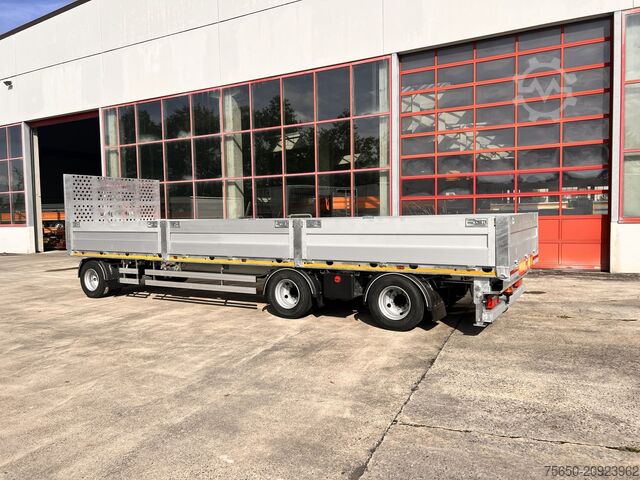 Open trailer Möslein T 3 Plato 9 m  3 Achs Jumbo- Plato- Anhänger 9 m, Mega