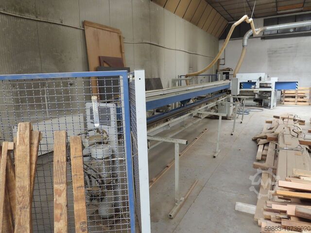 Line for micro-jointing (finger jointing) Grecon Profijoint