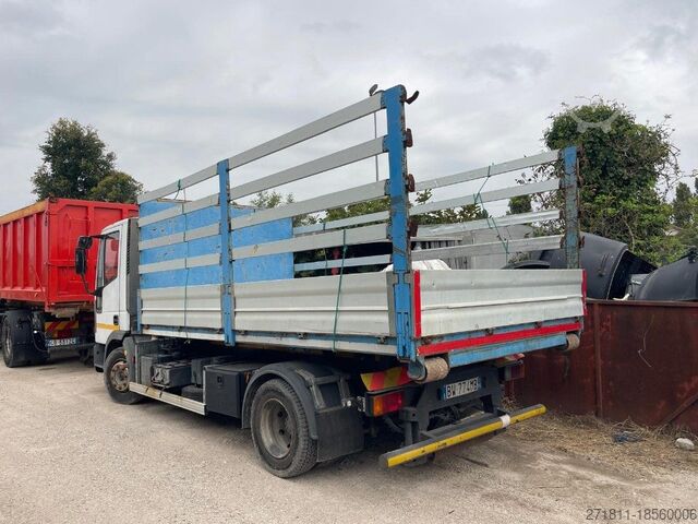 Abrollcontainer CONTAINER SCARRABILE USATO A PIANALE CON SPONDE