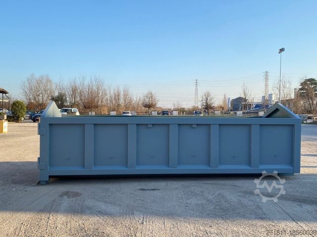 Abrollcontainer CONTAINER SCARRABILE NUOVO PER INERTI CON FONDO IN