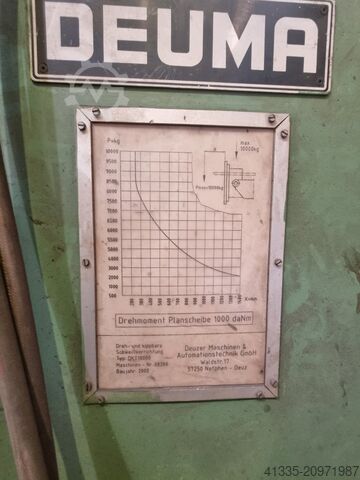 Welding table DEUMA Drehtisch
