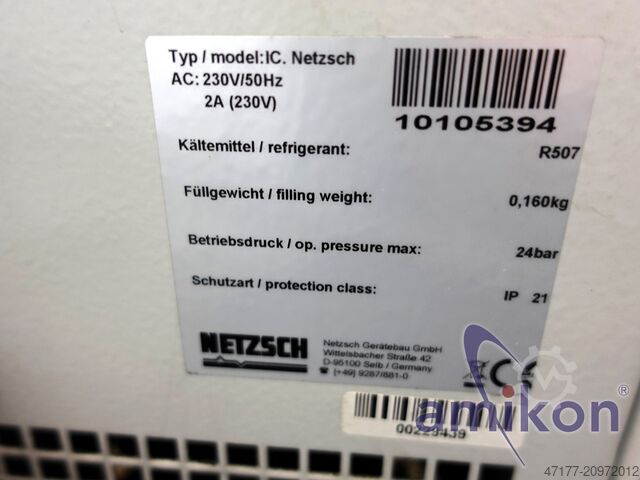 Differential Scanning Calorimeter NETZSCH DSC 200 F3 Maia® + Intracooler 40