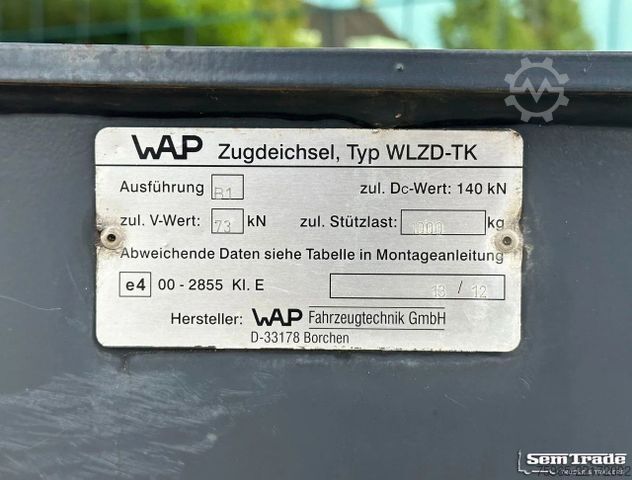 Anhänger LAG M-3-24 + PIET RUIZEVELD DS LIFT AXLE 72.000 KM S