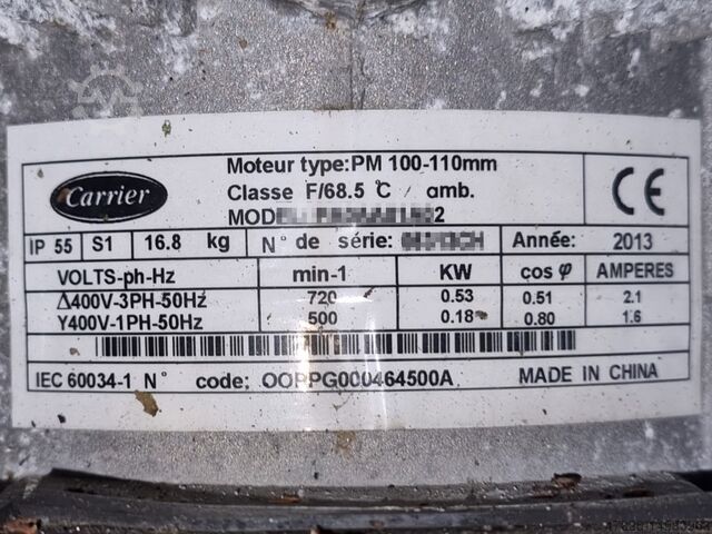 Kühlmaschine Carrier 30 RQS 120