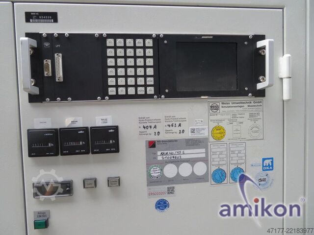 Walk-in climate chamber with humidity control RS-Simulatoren KKM 40/45S