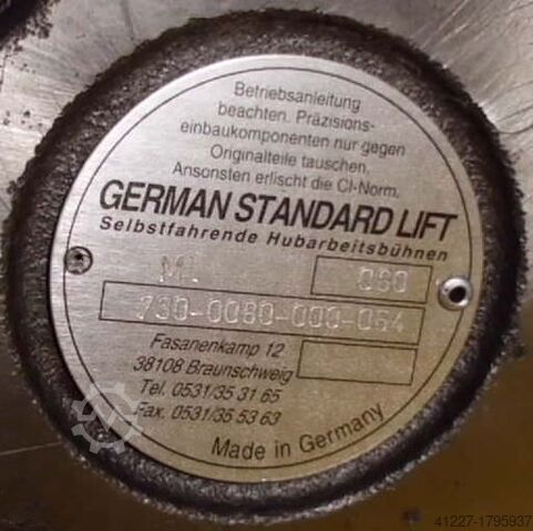 Hydraulic motor GSL German Standard Lift 730-0080-00-064