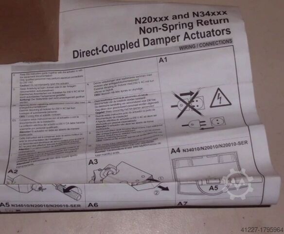 Rotary actuator for air flaps Honeywell N20010
