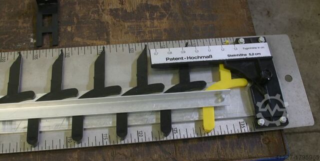 Patent-Hochmass Hackbarth Steinhoehe 5,2 cm