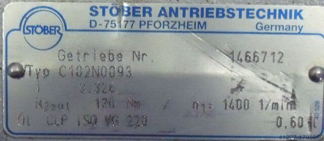 Getriebe 1:9,326 Stöber C102N0093