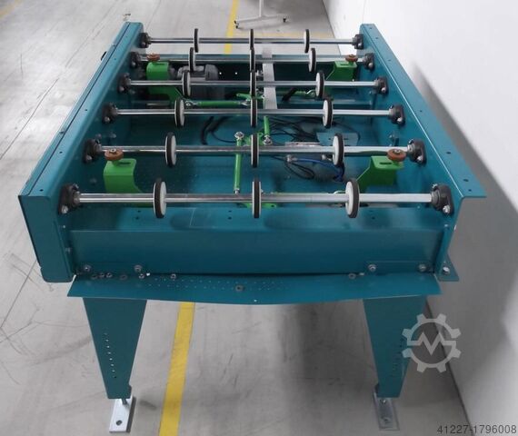 Powered roller conveyor Grenzebach mit Zentriereinheit