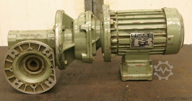 Geared motor 0.75 kW 15 rpm FIMM 4PE80 B