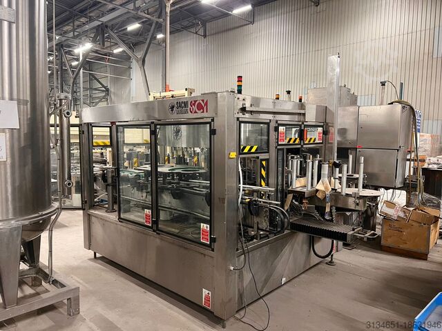 SACMI SELBSTKLEBENDE ETIKETTIERMASCHINE SACMI RA 1056