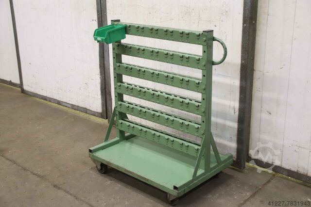 Storage bin rack unbekannt doppelseitig / 2x 36 Kästen