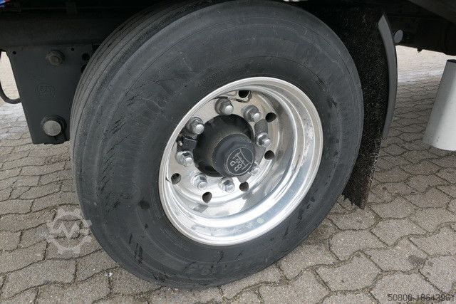 Anhänger mit Pritsche & Plane  Duenschede PA 18/7, Jumbo, Bordwände, Alu-Felgen