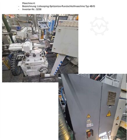 Manufacturing Line for Valves LIDKOEPING 46/G und Typ 4B/G