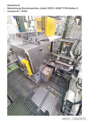 Manufacturing Line for Valves LIDKOEPING 46/G und Typ 4B/G