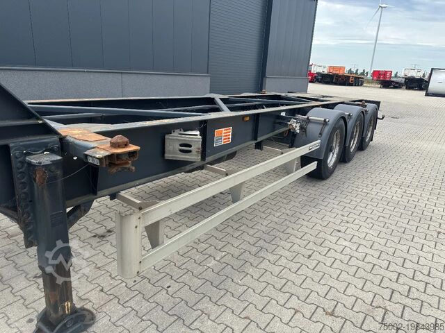 Containertransport Diversen 20FT GOOSENECK ADR CHASSIS, BPW + DISC, ADR (FL...