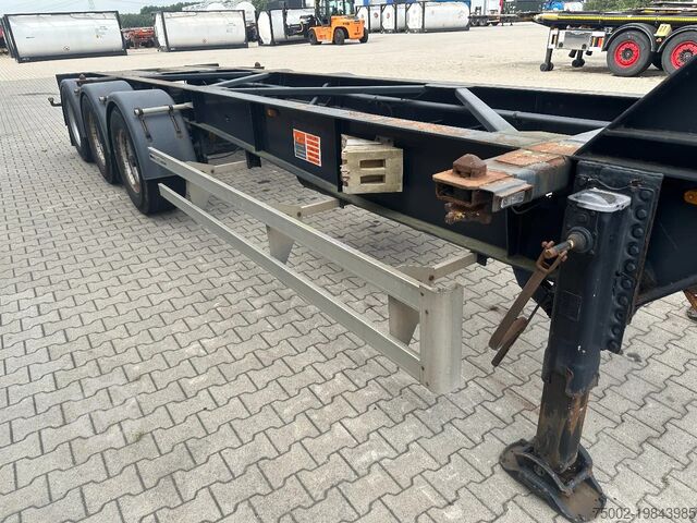 Containertransport Diversen 20FT GOOSENECK ADR CHASSIS, BPW + DISC, ADR (FL...