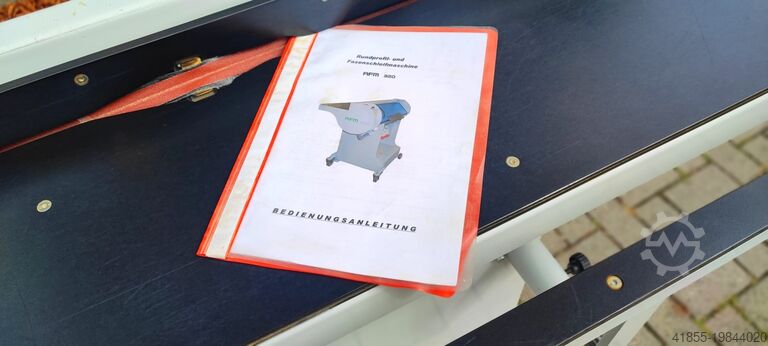 Kantenschleifmaschine BARTH RFM 320 BARTH Rundprofil/Fasen Schleifma