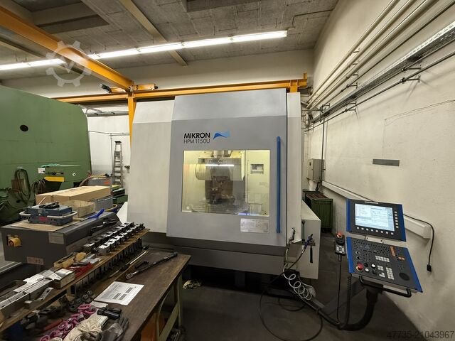 5-Achsen-Bearbeitungszentrum MIKRON HPM 1150U