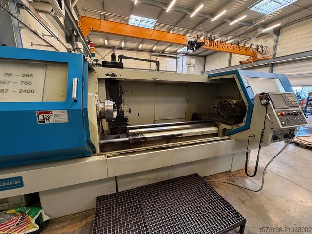 Leit-/Zugspindeldrehmaschine Wagner WDC 560 X 2000