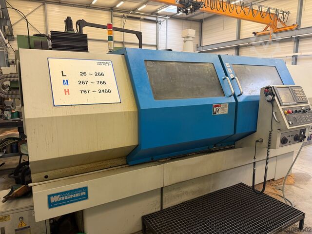 Leit-/Zugspindeldrehmaschine Wagner WDC 560 X 2000
