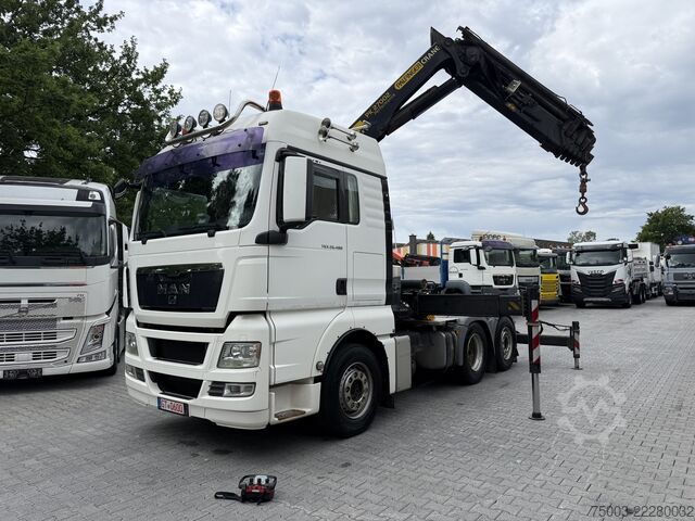 Standard tractor unit MAN TGX 26.480 6X2 Kran Palfinger PK 27002