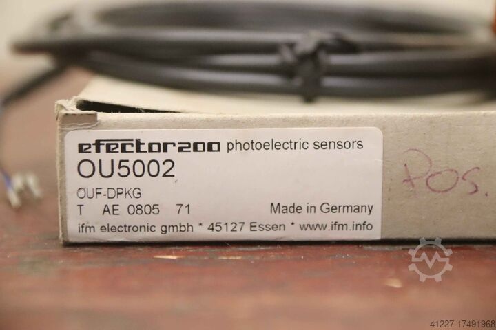 Fiber optic sensor ifm OU5002 OUF-DPKG