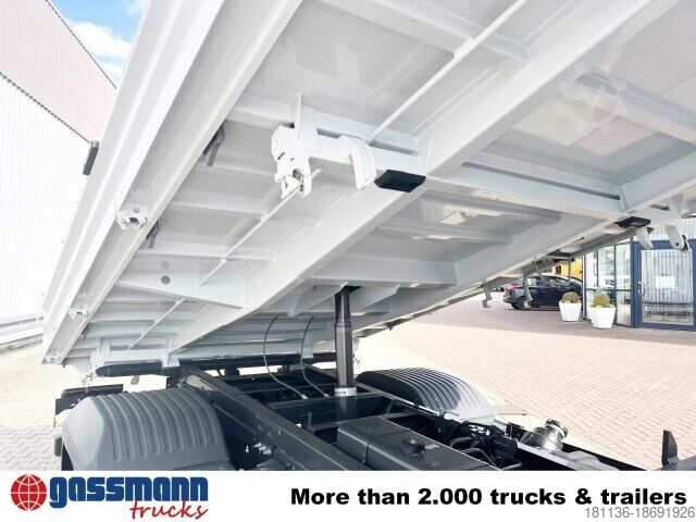 Transporter mit Kipper Mercedes-Benz Atego 818/23 K 4x2, 2x AHK, Meiller-Kipper,