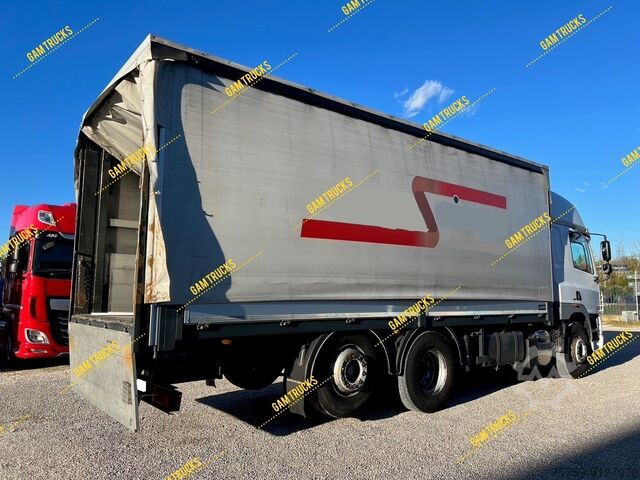 Flatbed + tarpaulin DAF CF85.460 Pritsche 7.00m Plane und Spriegel Euro5