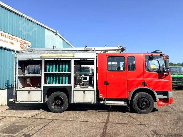 Fire engine DAF 65.210 ATI CREWCAB KRONENBURG FIRE TRUCK (ONLY ...