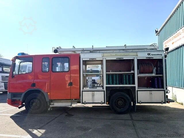 Fire engine DAF 65.210 ATI CREWCAB KRONENBURG FIRE TRUCK (ONLY ...