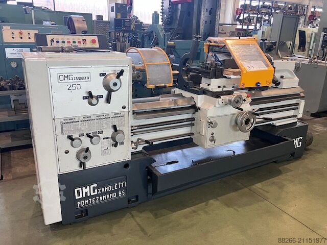 Leit-/Zugspindeldrehmaschine OMG ZANOLETTI TP 250 X 1500