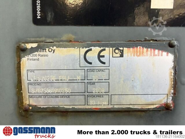 Abrollkipper HIAB LHS26256 Abrollanlage