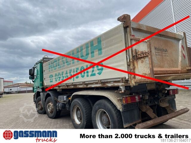 LKW-Fahrgestell Mercedes-Benz Actros MP III 3544/8x4/4, 3 Pedale