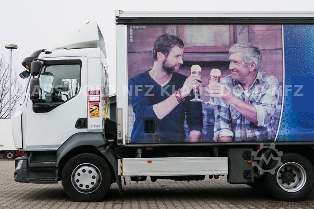 LKW mit Getränkeaufbau RENAULT D 13.280 Getränkewagen Vollluft LBW Kamera Euro6