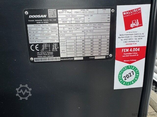 Elektrisch – 3 Räder Bobcat B20T-7 Plus