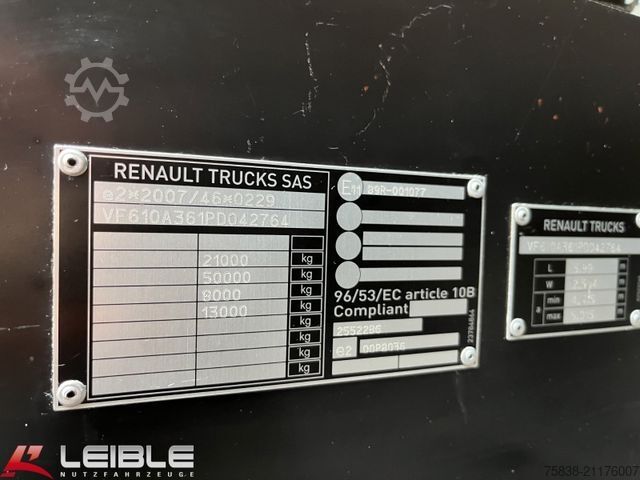 Standard SZM RENAULT T480*HIGH*2 Tank*247tkm*Standklima*Navi*LED*