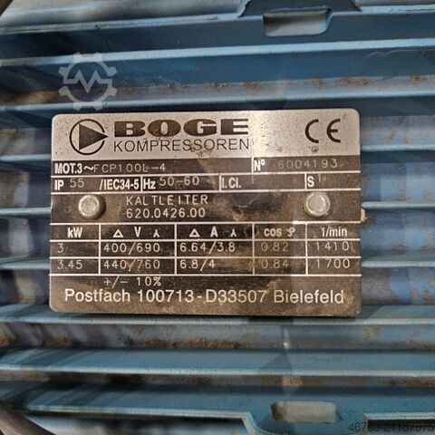Kompressor Boge, CL 4 Boge CL 4