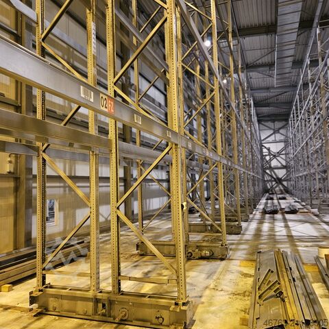 Palettenregal, Höhe ca. 9m, 1.100kg Ital Momet Palettenregal M 12