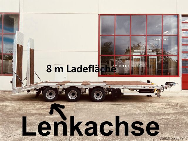 Low loader trailer Möslein TT 31  31 t Tridem- Tieflader 3 Achs, 8 m LadeflächeNeufahrzeug