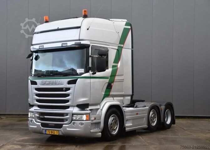 Gefährliche Stoffe Scania R450 TL 6X2/4 - NEW TACHO - ADR FL - FULL AIR -...