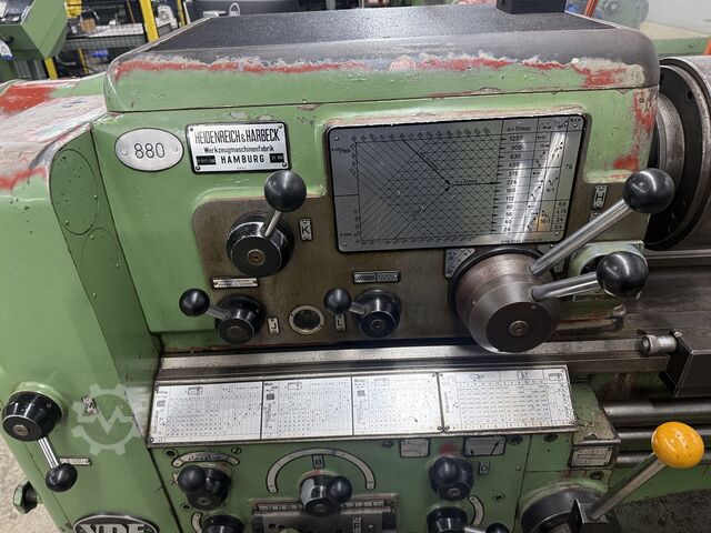 Leit-/Zugspindeldrehmaschine HEIDENREICH & HARBECK 21 RO