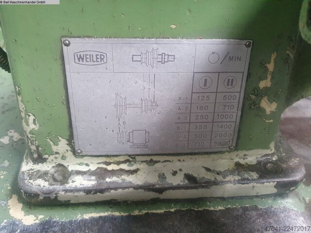 Turret Lathe WEILER RDU 260