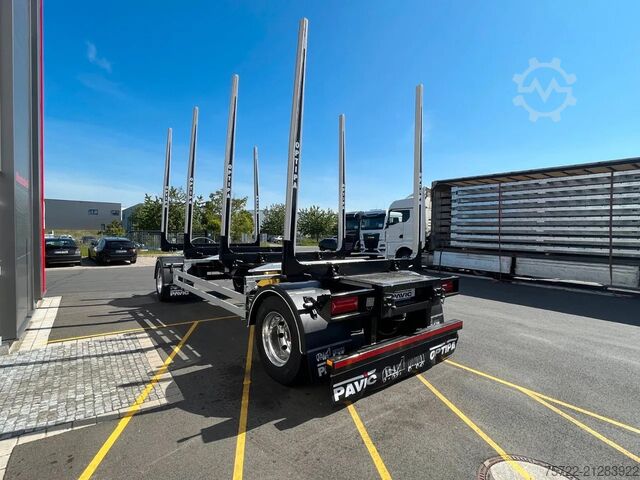 Holztransporter PAVIC HTA 20 66Z 2-Achs Kurzholz Anhänger ALCOA HTA 2...