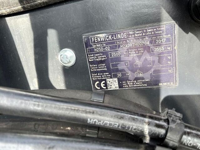 Diesel forklift Linde H25D-02
